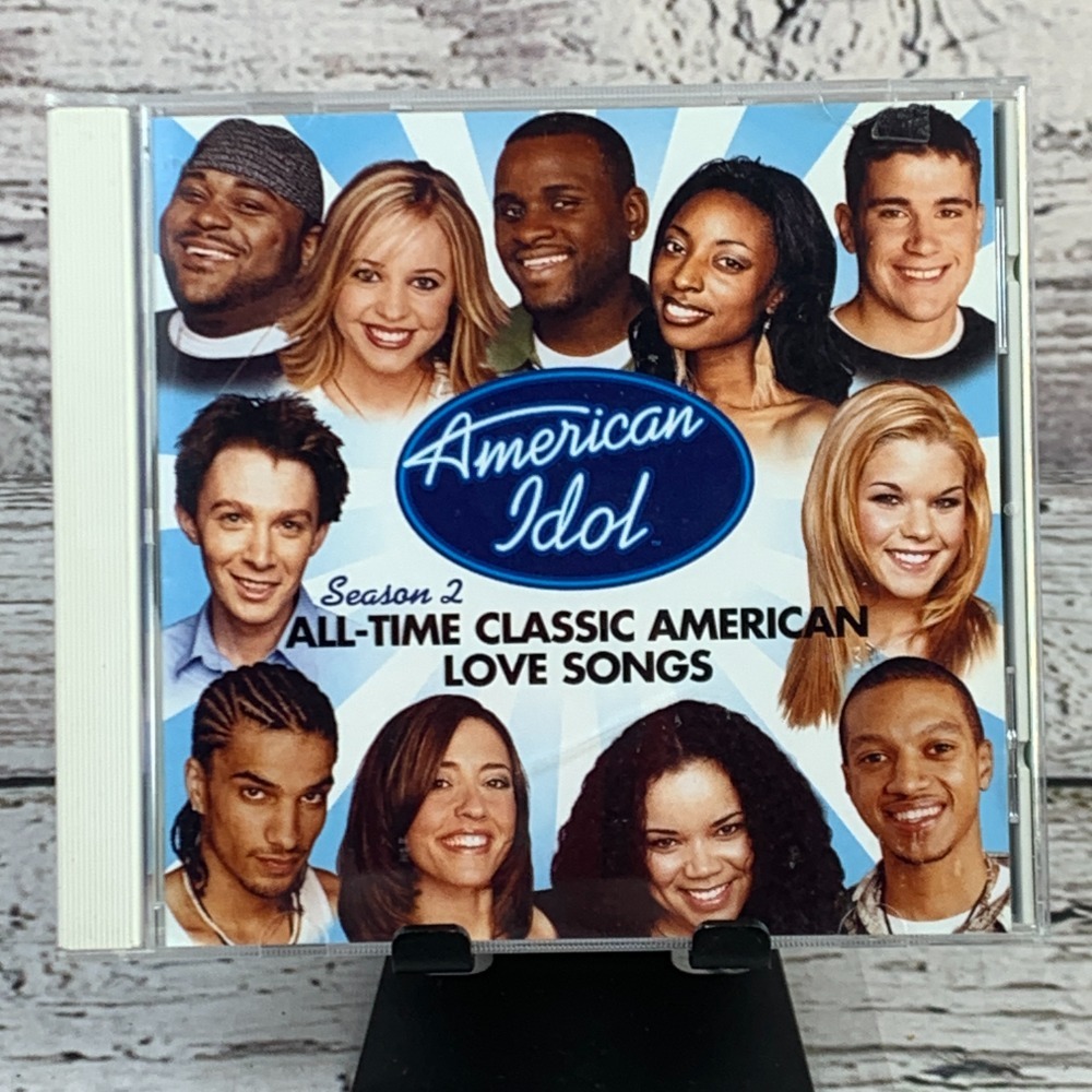 American Idol Season 2 All-Time Classic American Love Songs [CD 2003] Music‎